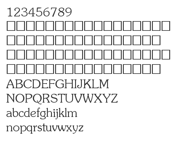 Скачать шрифт SouCyrillic Normal