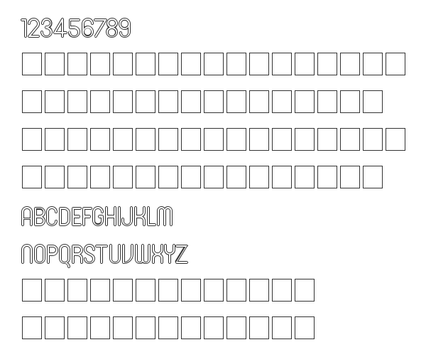 Скачать шрифт RonInset3 Normal