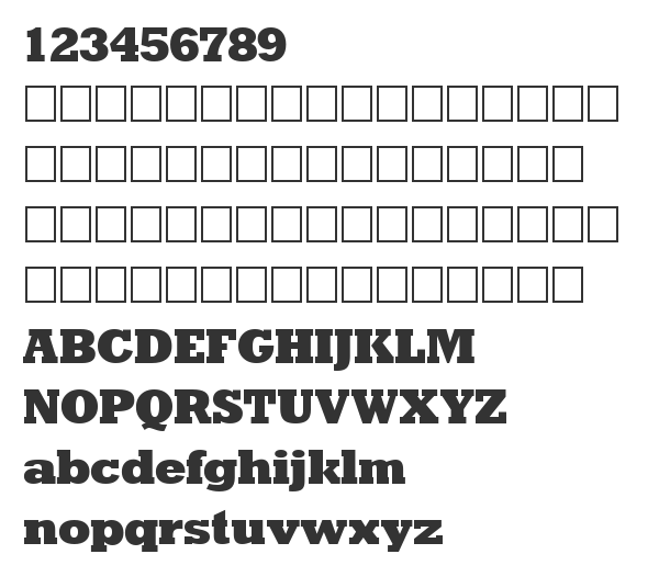 Скачать шрифт RodeoExtraBold Normal