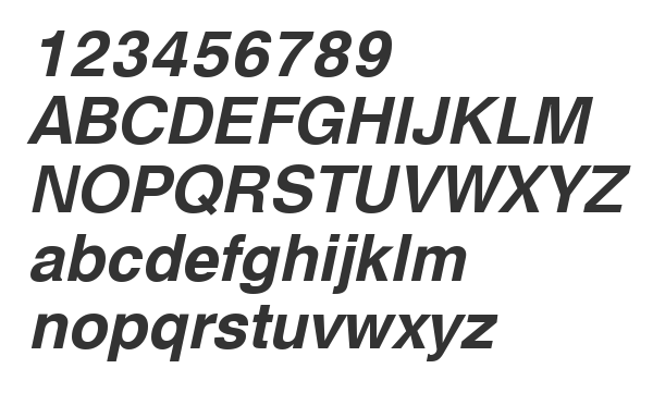 Скачать шрифт Hebar Bold Italic