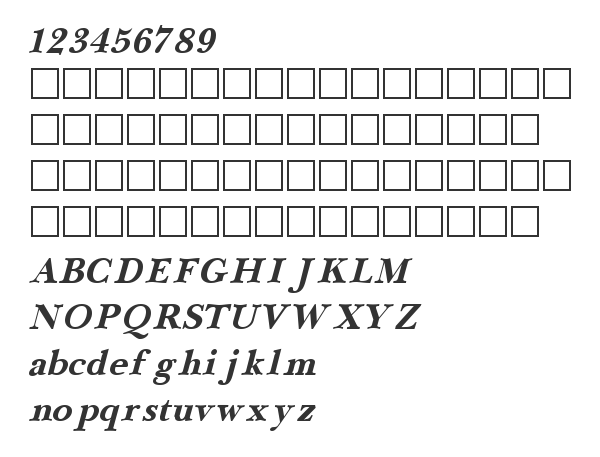 Скачать шрифт NewBaskerville Bold Italic