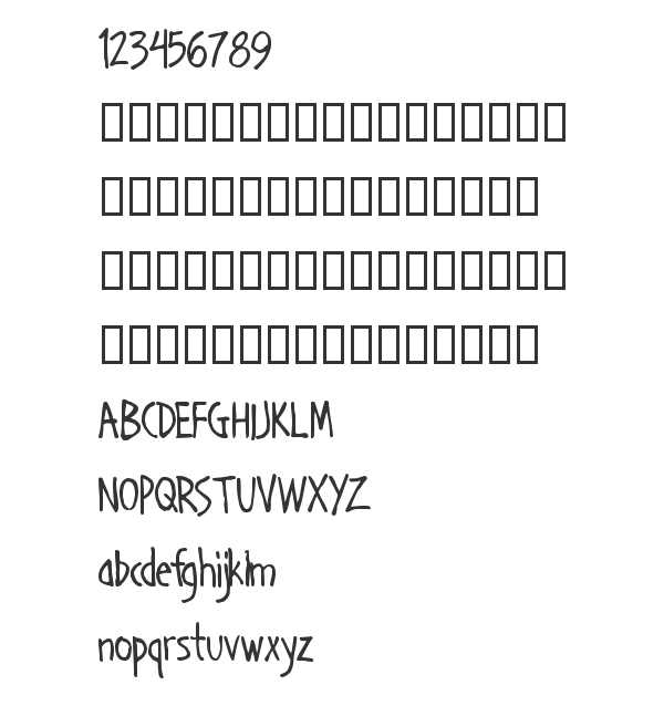 Скачать шрифт Handage AOE Regular