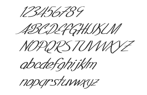 Скачать шрифт SF Foxboro Script Extended Italic