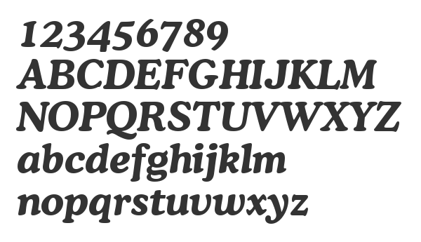 Скачать шрифт Cooper Lt BT Bold Italic