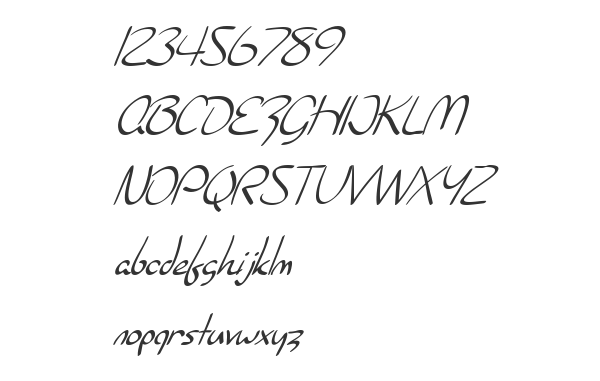 Скачать шрифт SF Burlington Script Italic