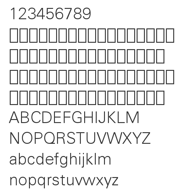 Скачать шрифт Zurich Lt BT Light