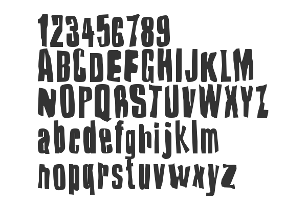 Скачать шрифт Druillet Regular