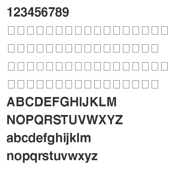 Скачать шрифт Helvetica CE Bold