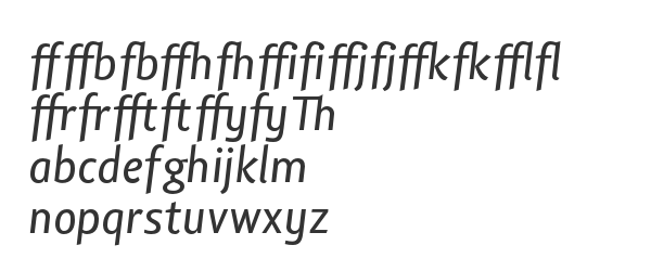 Скачать шрифт Lisboa Sans Ligatures Italic