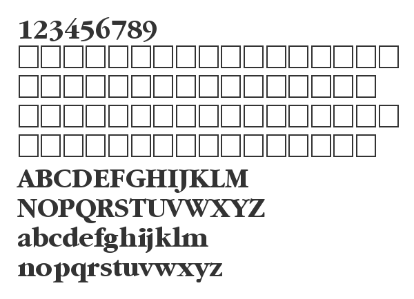 Скачать шрифт CyrillicGaramond Bold