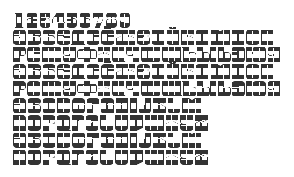 Скачать шрифт a_GlobusB&W Regular