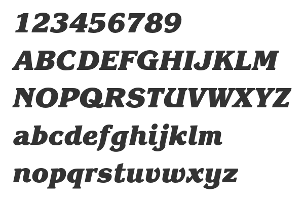 Скачать шрифт KorinnaBlackC Bold Italic