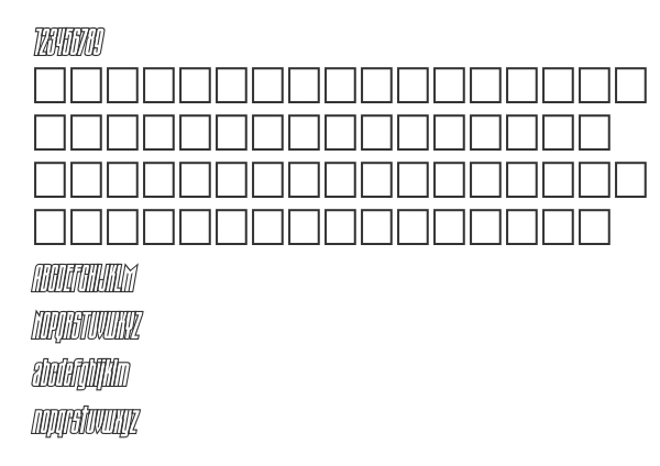 Скачать шрифт TauernCTT Italic