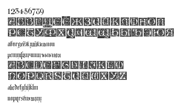 Скачать шрифт Lombardina Initial Two Regular