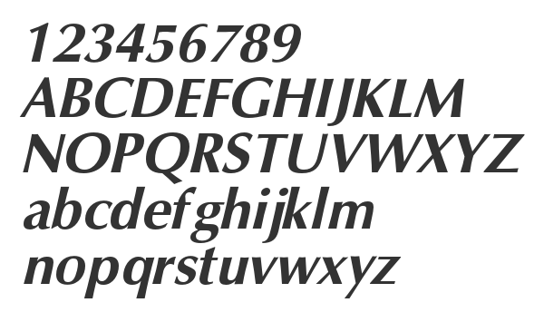 Скачать шрифт Opium Bold Italic