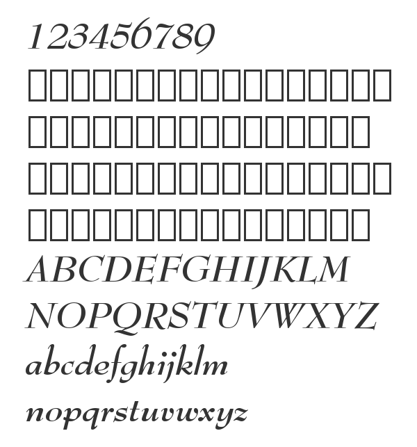 Скачать шрифт BernhardMod BT Bold Italic