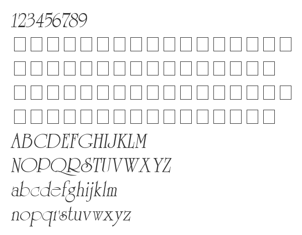 Скачать шрифт University-Italic Medium