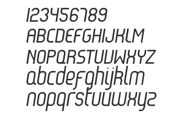 Скачать шрифт Reflex Italic