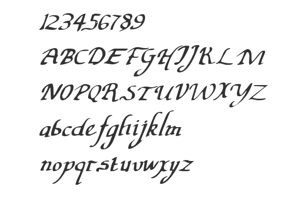 Скачать шрифт Valley Forge Italic Italic