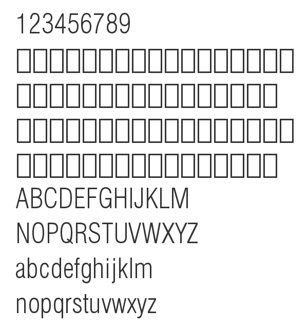 Скачать шрифт Swis721 LtCn BT Light