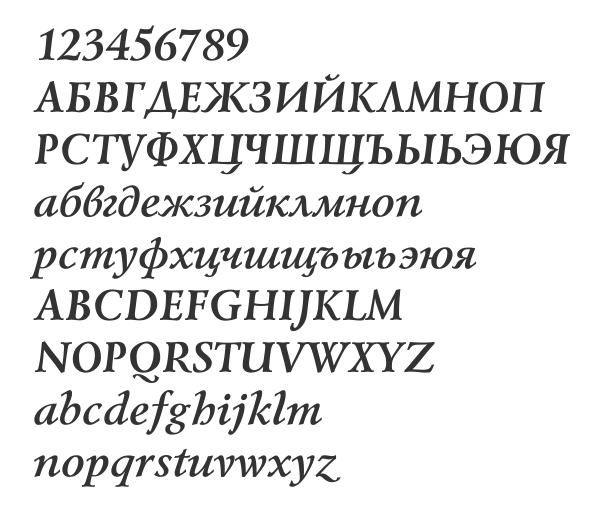 Скачать шрифт Lazurski Bold Italic