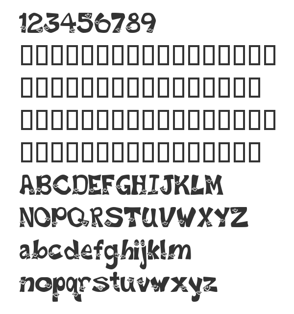 Скачать шрифт Smiley Font Regular