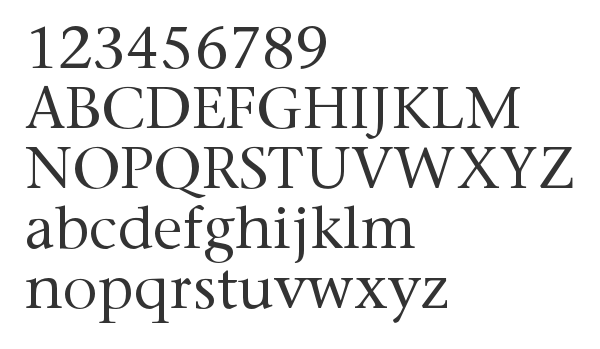 Скачать шрифт SonetSerif Regular