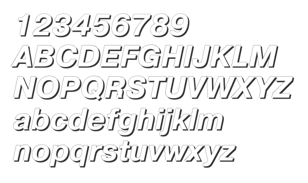 Скачать шрифт PragmaticaShadowC Bold Italic