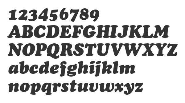 Скачать шрифт CooperCyr Italic