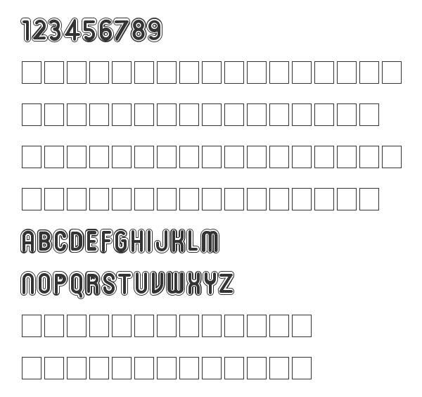 Скачать шрифт RonInsetE Extra Bold