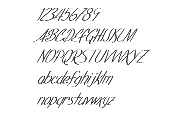 Скачать шрифт SF Foxboro Script Italic