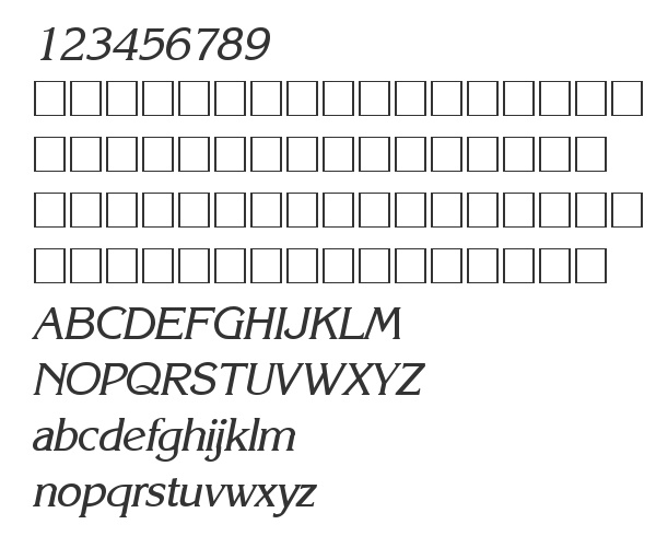 Скачать шрифт Karelia Italic