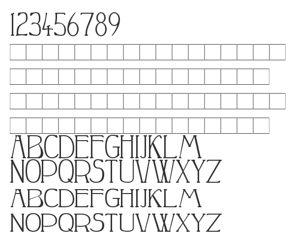 Скачать шрифт Peake Regular