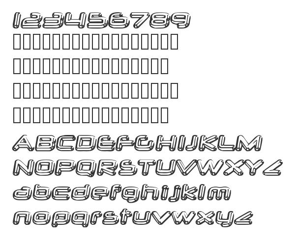 Скачать шрифт Neurochrome Regular