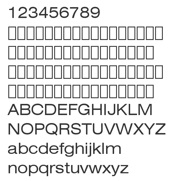 Скачать шрифт Swis721 Ex BT Roman