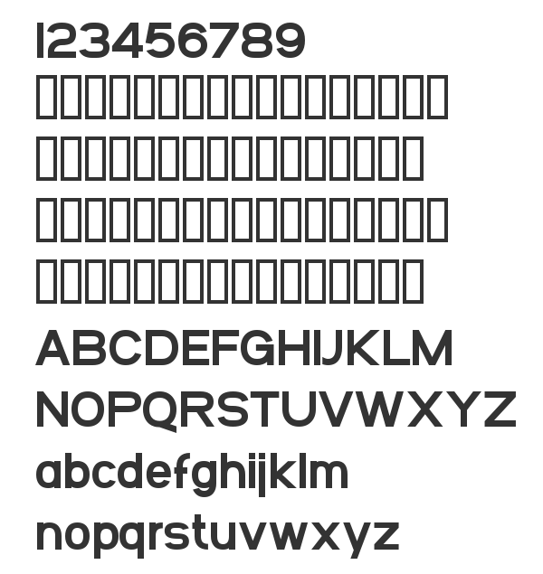 Скачать шрифт SF Arborcrest Heavy Regular