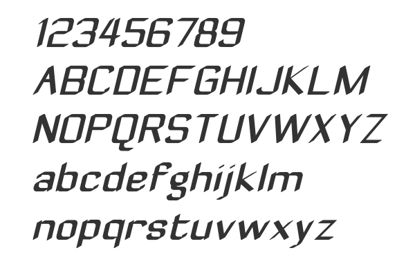 Скачать шрифт Zyphyte Medium Italic