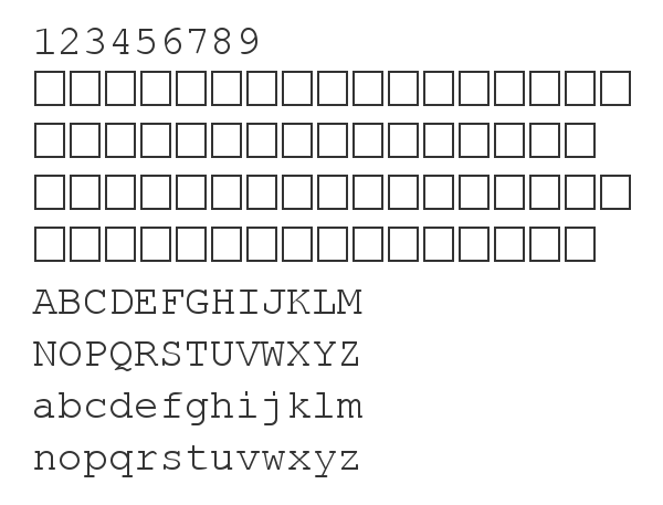 Скачать шрифт CourtierC Regular