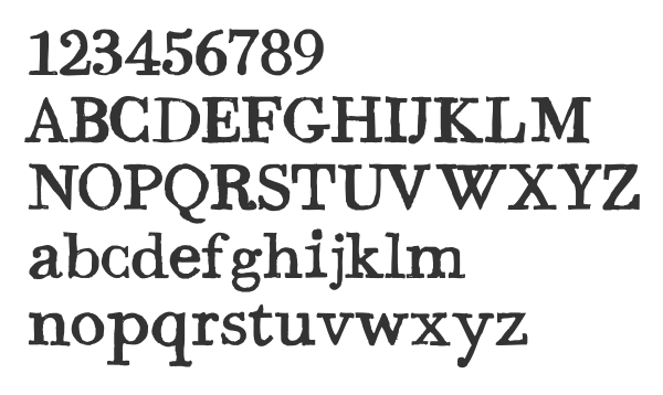 Скачать шрифт Bodoni Hand Regular