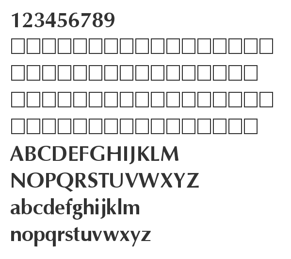 Скачать шрифт Optima Bold