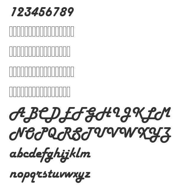 Скачать шрифт Harlow Solid Italic Italic