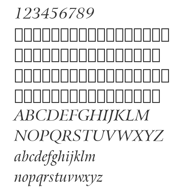 Скачать шрифт Arrus BT Italic