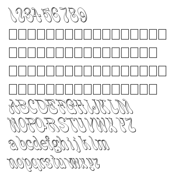 Скачать шрифт FZ JAZZY 17 3D Normal