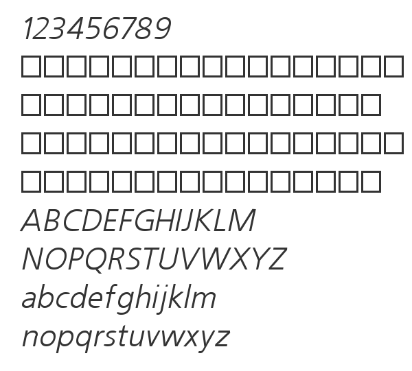 Скачать шрифт UkrainianFreeSet Italic