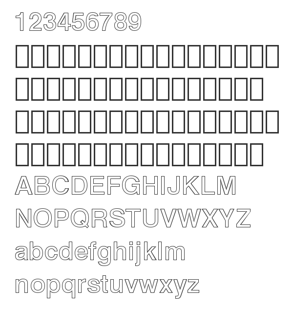 Скачать шрифт Swis721 BdOul BT Bold