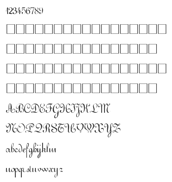 Скачать шрифт GesseleScript Normal