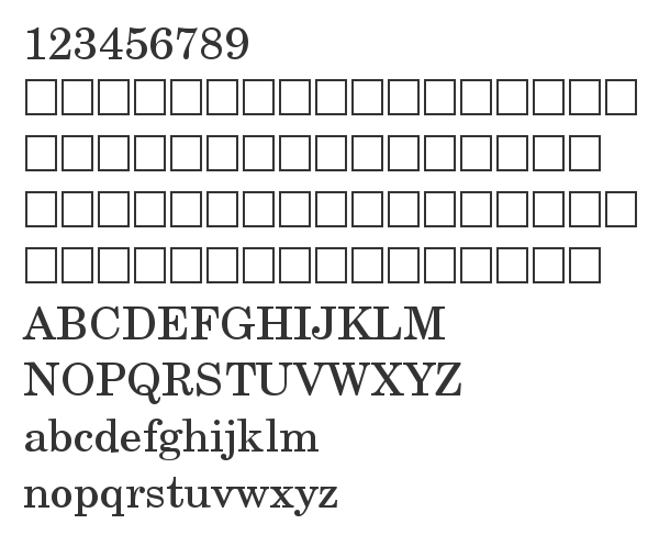 Скачать шрифт AGNewHandbook Roman