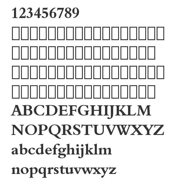 Скачать шрифт Aldine401 BT Bold