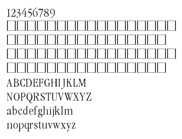 Скачать шрифт Garamondcond Light