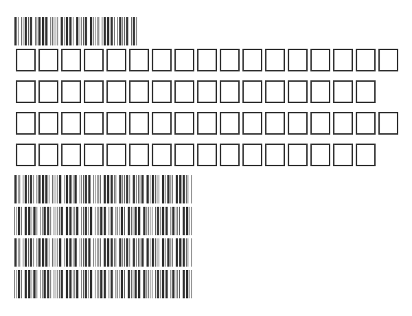 Скачать шрифт C39P24DmTt Normal